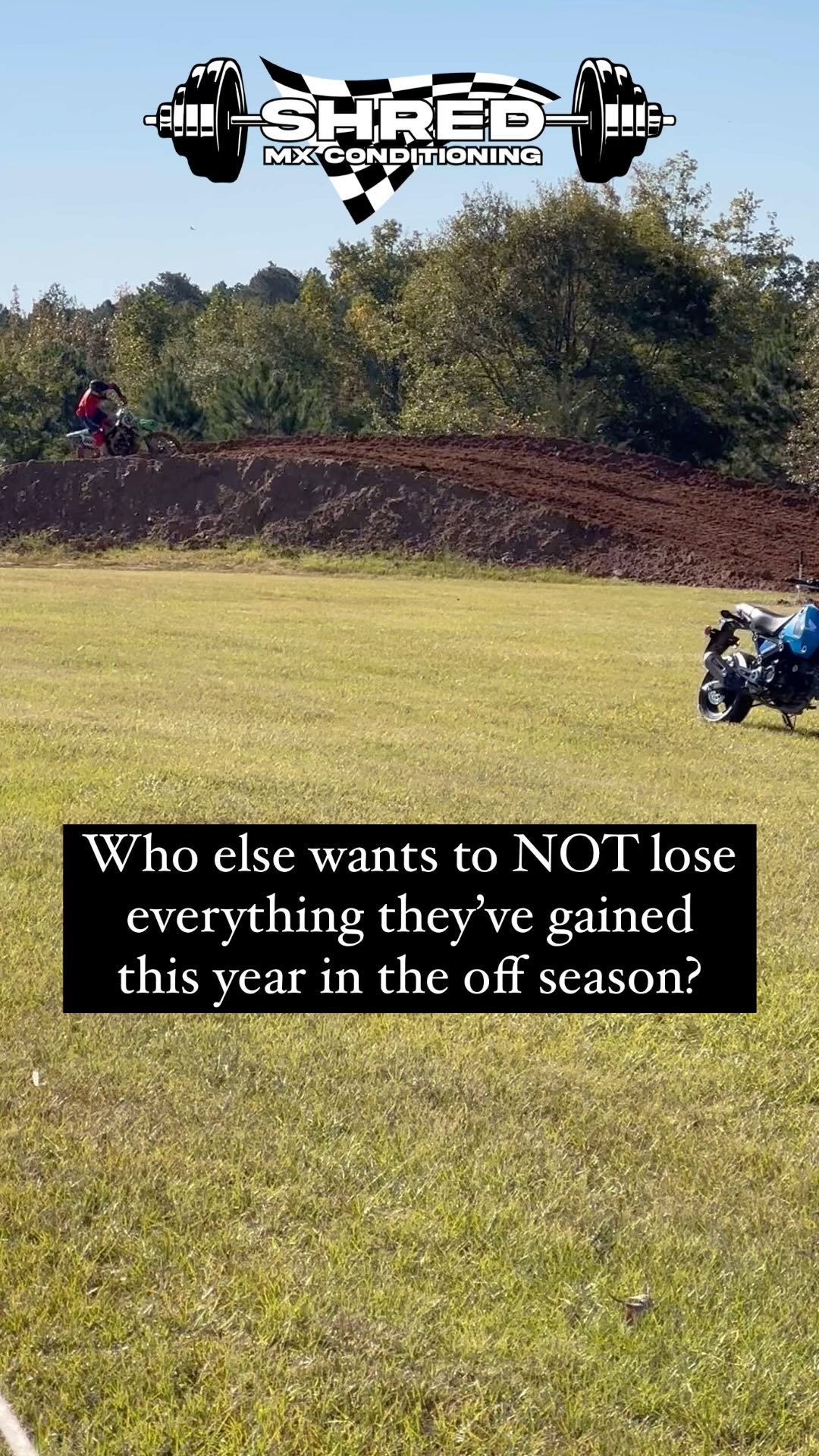 I will always say nothing replaces seat time on the bike.
HOWEVER. When we can’t get the seat time we want because of weather and changing seasons, it is that much more important to be focused on a fitness regimen geared towards your goals and the sport we love.
Doing nothing all winter and waiting until spring to “ride yourself back into shape” is gonna be painful. So get ahead of the game now, get your ass moving and keep your body in shape this off season.
➡️ Shred MX Conditioning: online fitness and nutrition coaching for moto athletes by moto athletes. Check us out 😏
#motocrossconditioning #dirtbikes #motocross #rideforfun #stayinshape #offseasontraining #offseason #moveyourass