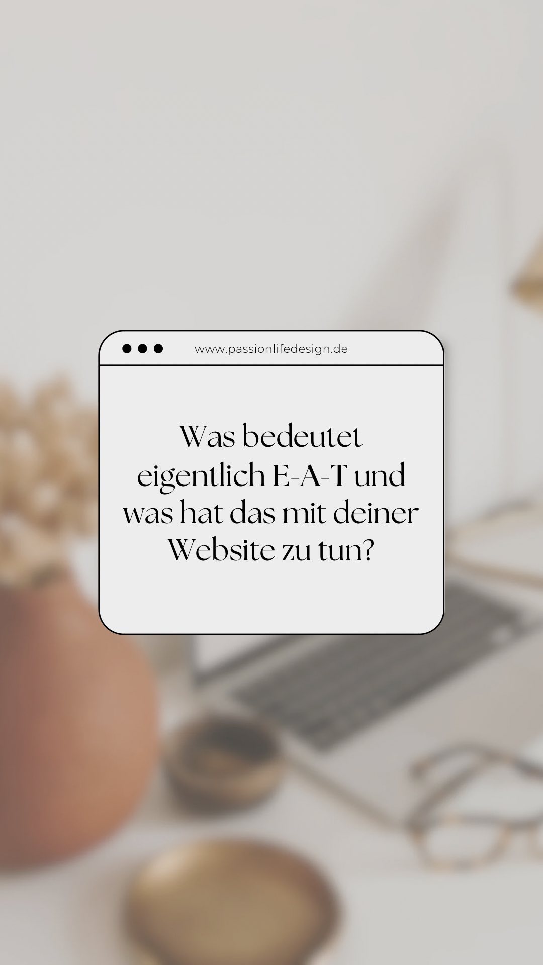 E-A-T bedeutet Expertise, Autorität, Trustworthiness (Vertrauenswürdigkeit) und ist ein Konzept, das von Google in seinen Richtlinien für Qualitätsbewertungen von Websites betont wird. Es handelt sich um eine wichtige Komponente, die das Ranking einer Website in den Suchergebnissen beeinflusst (SEO).
Doch was heißt das jetzt genau? Hier eine Erklärung:
💡E für Expertise:
Dies bezieht sich darauf, wie gut deine Website in einem bestimmten Bereich informiert ist. Google bevorzugt Inhalte von Experten, die nachweislich über Fachwissen in ihrem Bereich verfügen. Du solltest auf deiner Website klarmachen, dass du in deinem Thema kompetent bist, indem du qualitativ hochwertige Inhalte bereitstellst.
💡 A für Autorität:
Dies betrifft die Reputation deiner Website in deiner Branche. Google bewertet die Autorität anhand von Faktoren wie Backlinks von vertrauenswürdigen Websites, Kundenbewertungen und deine allgemeine Online-Präsenz. Je mehr andere vertrauenswürdige Quellen auf deine Website verweisen, desto höher wird deine Autorität eingestuft.
💡 T für Trustworthiness (Vertrauenswürdigkeit):
Die Vertrauenswürdigkeit bezieht sich darauf, wie sicher und zuverlässig deine Website für Nutzer ist. Dies umfasst die Sicherheit der Website (Verwendung von https), die Transparenz deiner Geschäftspraktiken sowie den Datenschutz der Nutzer. Kundenbewertungen können ebenfalls dazu beitragen, das Vertrauen der Nutzer in deine Website zu stärken.
Die Berücksichtigung von E-A-T in deiner SEO-Strategie trägt dazu bei, dass deine Website nicht nur in den Suchergebnissen besser abschneidet, sondern auch das Vertrauen der Nutzer gewinnt und langfristige Erfolge erzielt.
Hast du das gewusst?
Folge mir für mehr Tipps rund ums Thema Webdesign und Online Business.
#webdesignerin #webdesign #webdesignwomen #website #wixwebsite #sichtbarkeit #onlinepräsenz #onlinebusinessaufbau #selbstständigmachen #businessaufbau