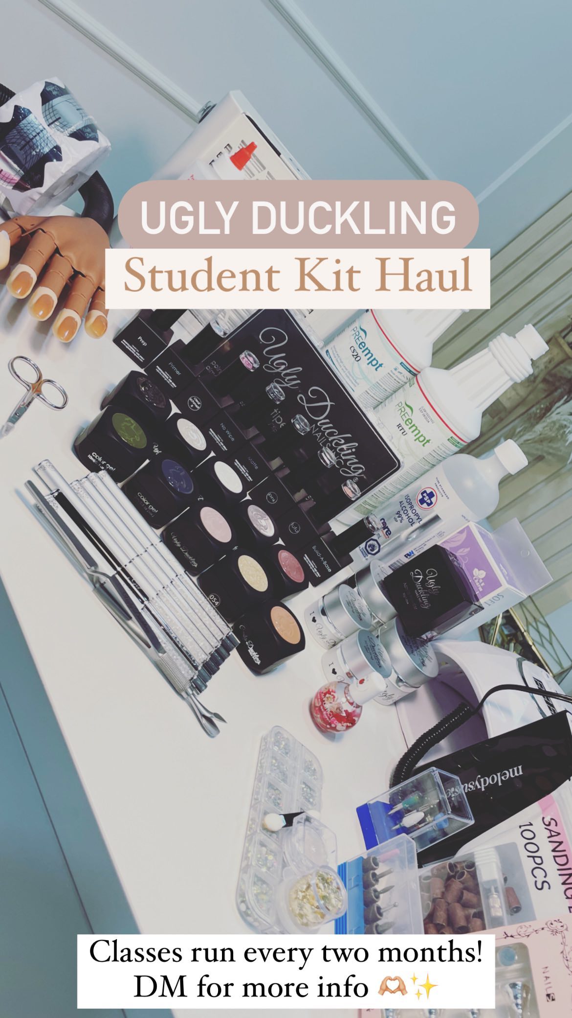 Unbox my @uglyducklingnails student kit with me!! โจ๐
๐ป
Classes run locally in YYC every 2 months, DM for info on how to start your career as a certified nail artist! ๐ซถ๐ผ๐ซถ๐ผ๐ซถ๐ผ
_____
unboxing โข gel nails โข nail certification