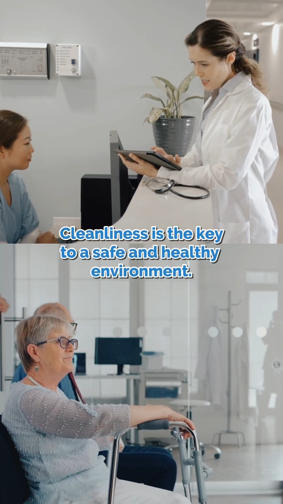 In hospitals and clinics, cleanliness is much more than aesthetics, it is a matter of health. 🏥✨ Maintaining impeccable and germ-free spaces is essential for the well-being of patients and staff.
Our team ensures that every corner, from waiting rooms to rooms, is clean, disinfected, and ready to offer a safe environment. 🌟
Don't leave cleaning in the hands of just anyone. Trust the professionals to guarantee a healthy environment.
📩 Contact us today and ensure the cleanliness of your medical center.
#HospitalCleaning #HealthAndWellness #ClinicCleaning #HealthyEnvironments #ProfessionalCleaningServices