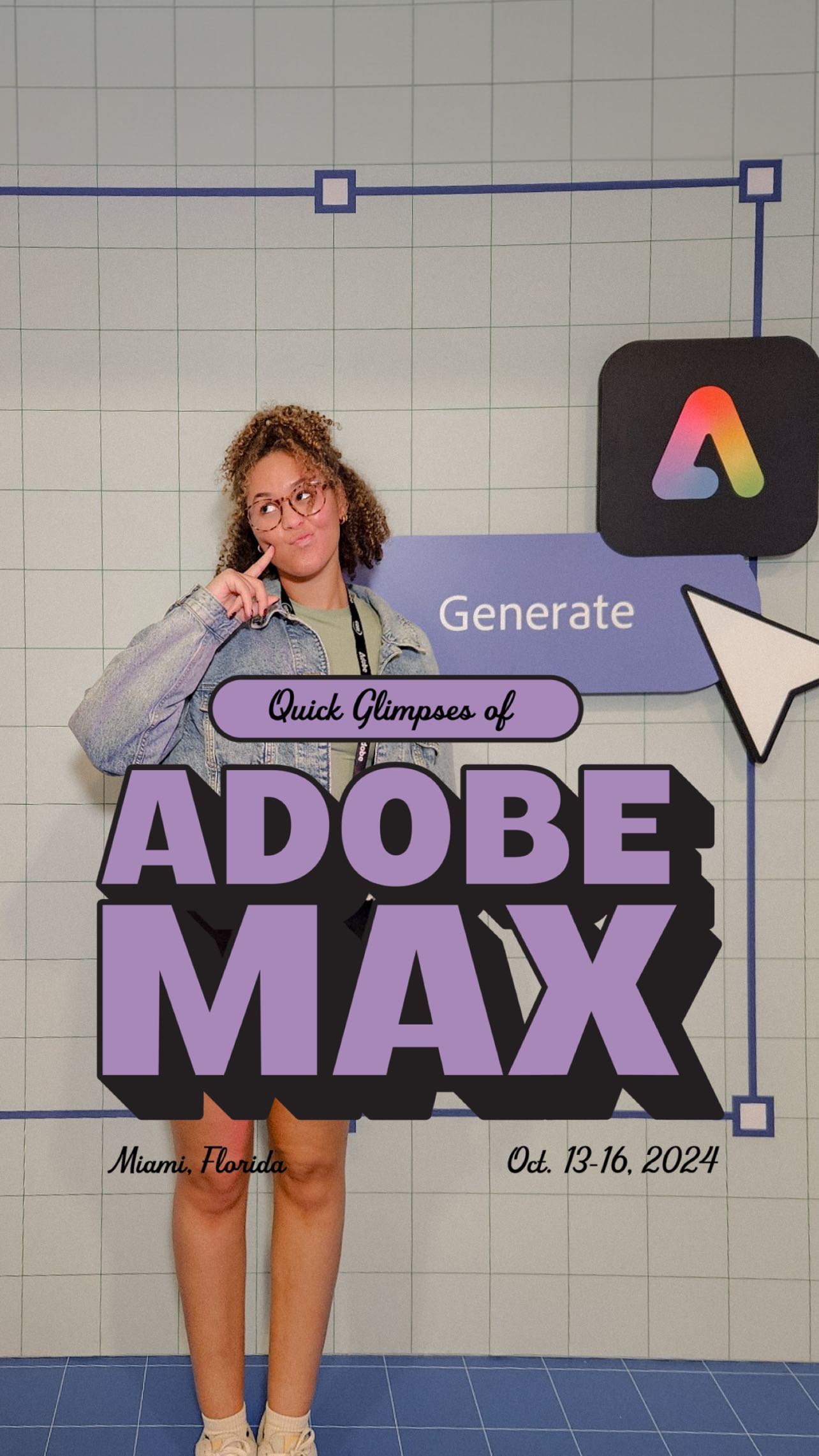Left Adobe Max 2024 with one word in my mind and that was inspired 🤩
I had such an amazing opportunity to continue to grow in my design career connecting with and learning from several designer and marketers around the world. And I still can’t believe that I get to live my dream every day by being a creative.
Seeing so many wonderful speakers reminded me to stay open to learn new skills and just keep creating. So here’s to being ready to take on new challenges and continue my creative journey!
#adobemax2024 #kansascreative #miamibeach #stayinspired #graphicdesigner #adobemax #adobeillustrator