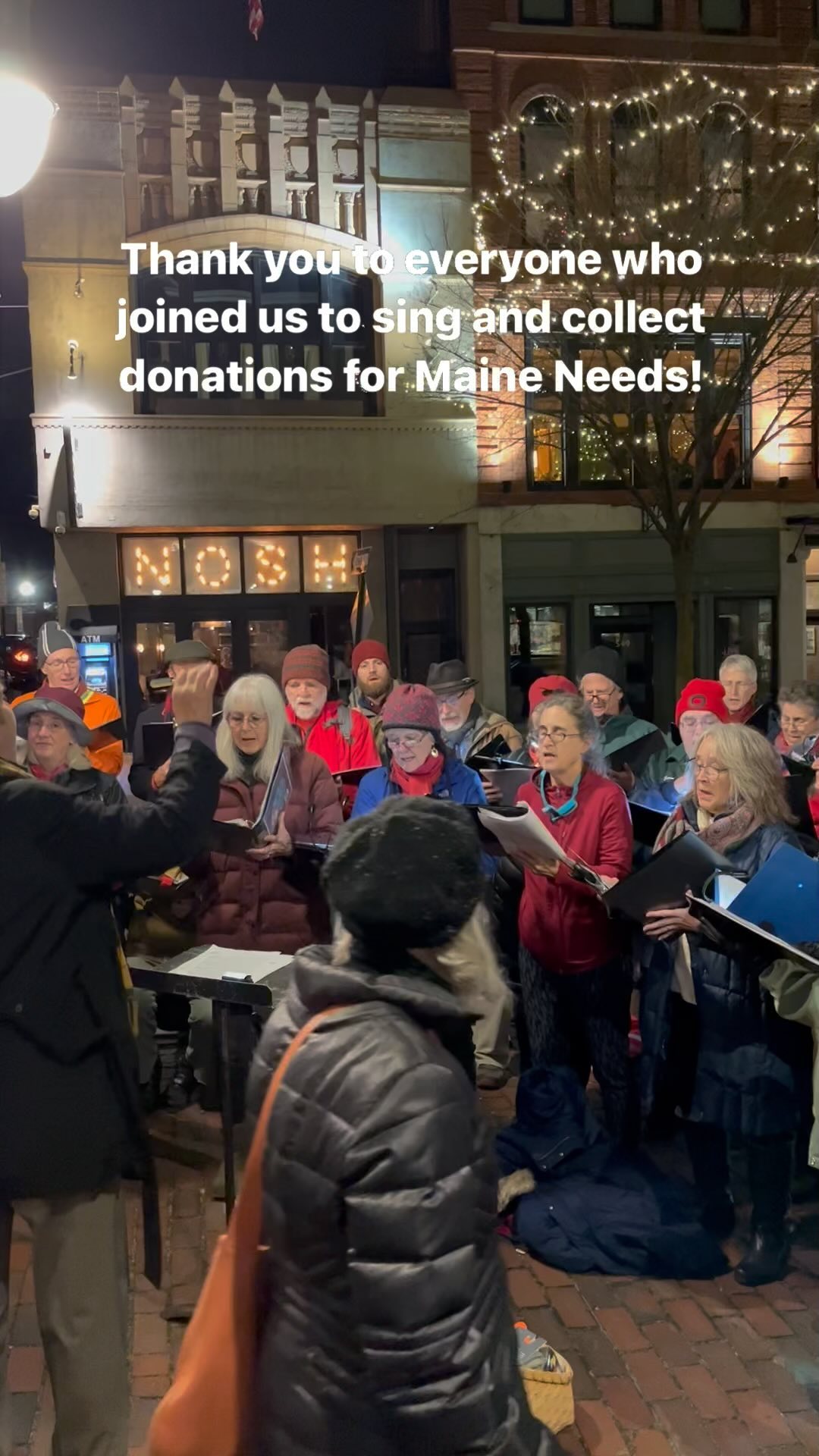 Thank you for helping us Share the Warmth by helping us collect donations for @maineneeds on Friday! 🎶❄️