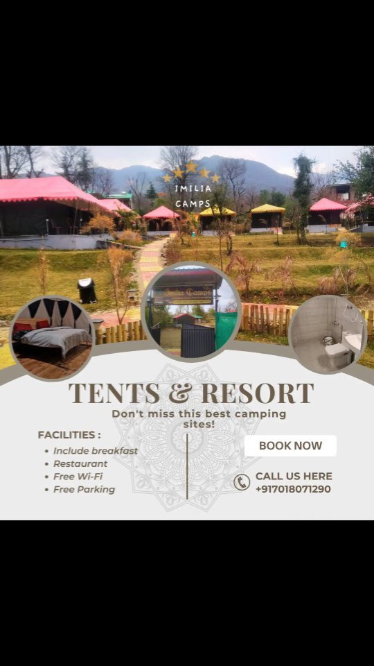 "Imilia Camps: Your Journey to Adventure, Tranquillity, and Culinary Discovery."
#adventure
#nature
#himalaya
#himanchalpradesh
#campsite
#bonfire
#trekkinglovers
#fun
#vacations
#travel
#wanderer
#viralreeĺs
#trending
#trendingreels
#instagood
#insta
#instagram
#virałpost
#viral
#instadaily