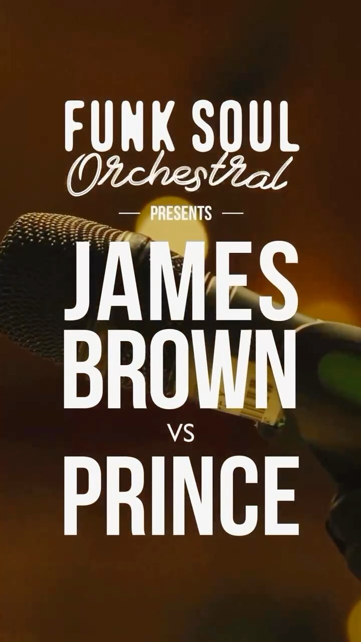 FUNK SOUL ORCHESTRAL 2025 TOUR ‼️ Super stoked to be taking our “James Brown vs Prince” show back on the road for 2025 🙌🏼 @ashtonjones and I have an unforgettable night lined up, featuring hits from two musical icons performed by a dangerously funky 15-piece orchestra. Get your tickets in the @funksoulorchestral bio link 🎫
