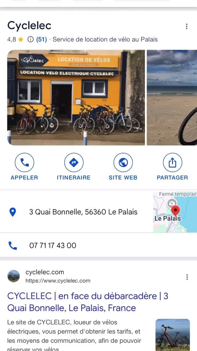 Quel beau site web 🤩 ! Consultez nos prix, découvrez notre partenaire : La Fée Crayon, avec sa sublime petite maison cocooning ! URL DU SITE WEB EN BIO ! #belleileenmer #lepalais #siteweb #site #locationvélos #vacancesactives #veloelectrique #velo #internet #bretagne #bretagne_tourisme #morbihan