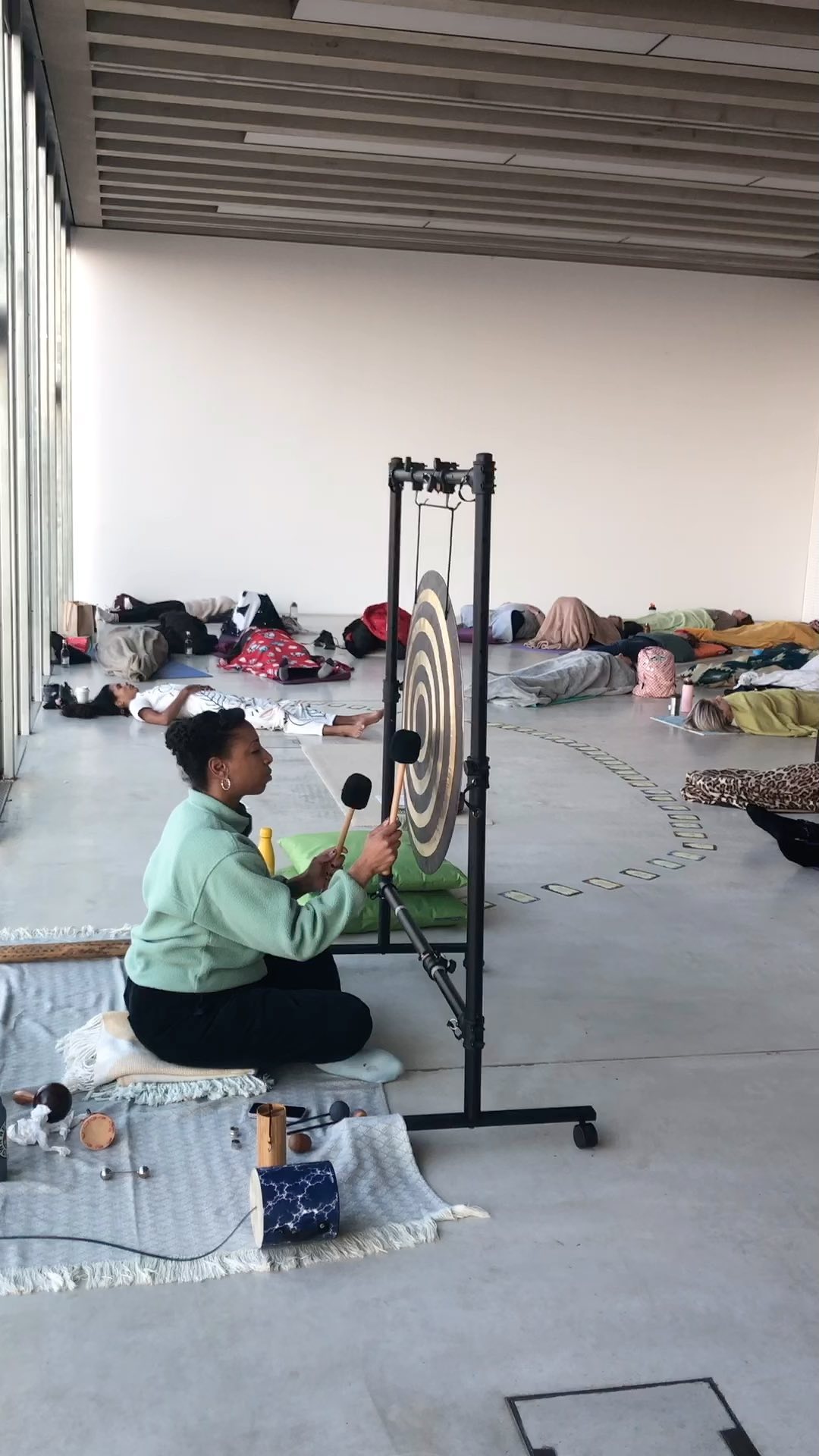 I had the honour of cocreating an experience of deep rest this weekend for International Women’s Day…
We gathered to celebrate women worldwide…
From our local community…
To those many miles away…
In all are uniqueness…
To our sisters facing deep challenges…inequalities…injustices…we sent out the red threads of our love and commitments of positive change in whatever ways that may be possible…
And we committed to the peaceful protest of REST - deep rest via an array of holistic practices (Breathwork, Yoga Nidra, Meditation, Sound Healing)…to counter the grind culture that permeates our society….
Earlier I had the honour of holding a circle devoted to our sisters locally who have refugee or asylum status…some mentioned how the practices of breathwork/meditation/visualisation supported them to feel ‘safe’ in themselves, and to feel connected to family many miles away (in often war torn countries)…I would like my company @shala.women to return more to these spaces in future…
When we come together in solidarity we are stronger…more resilient…and when we commit to rest and practices of grounding we send those ripples out to our communities…
Thank you to all those who joined us in rest and resistance….
Thank you to the brilliant Power of Women festival for co creating this event with @shala.women for International Women’s Day @turnercontemporary @powthanet
Thanks to our beautiful co collaborators @missamyzing @charliegeorgecomedy @soundwithcherelle
Together we rise ✊🏾💗