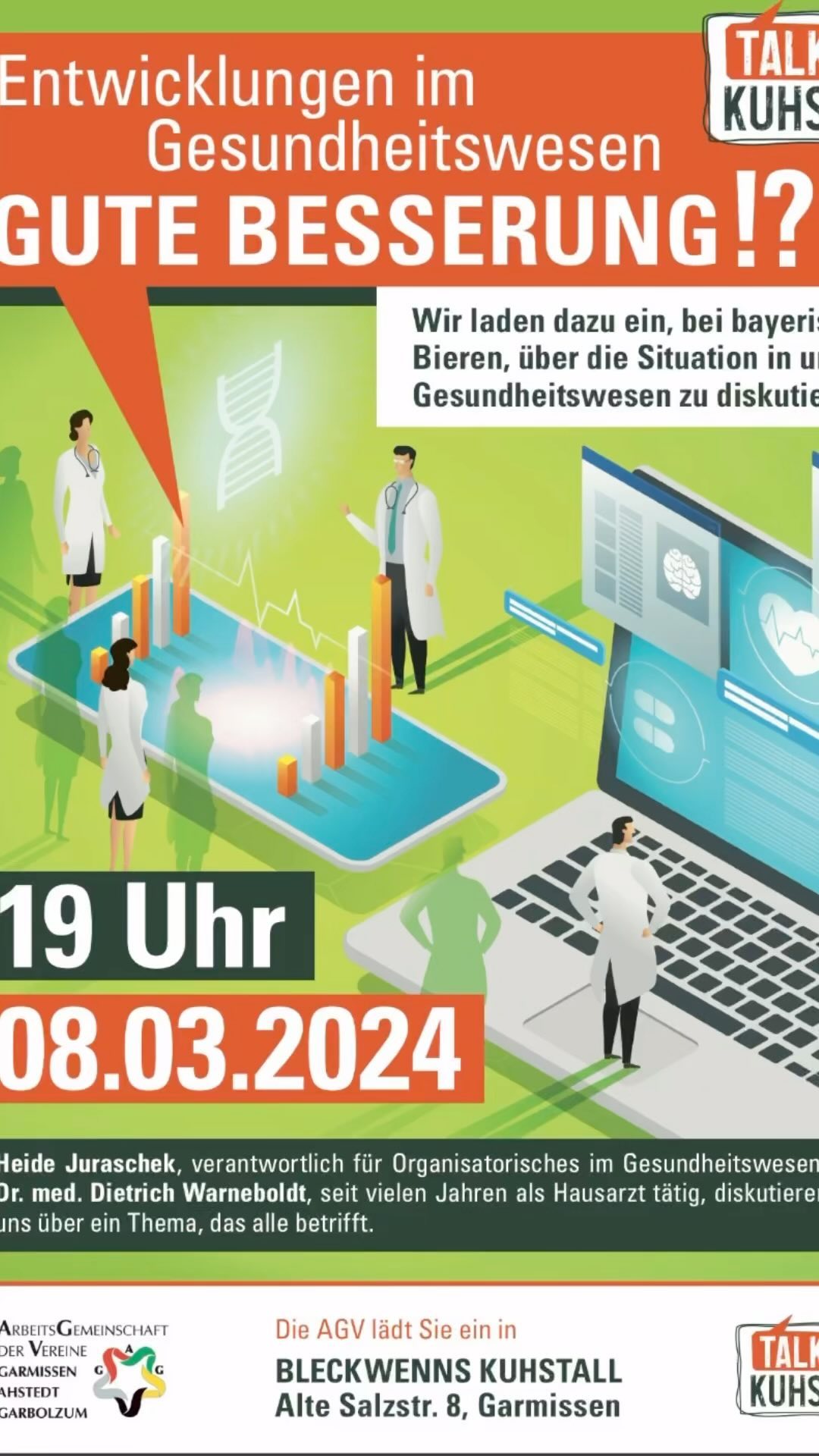 Was war das für ein schöner Abend! Danke für eure Vorträge und den super Talk! #talkimkuhstall #hildesheim #demokratie