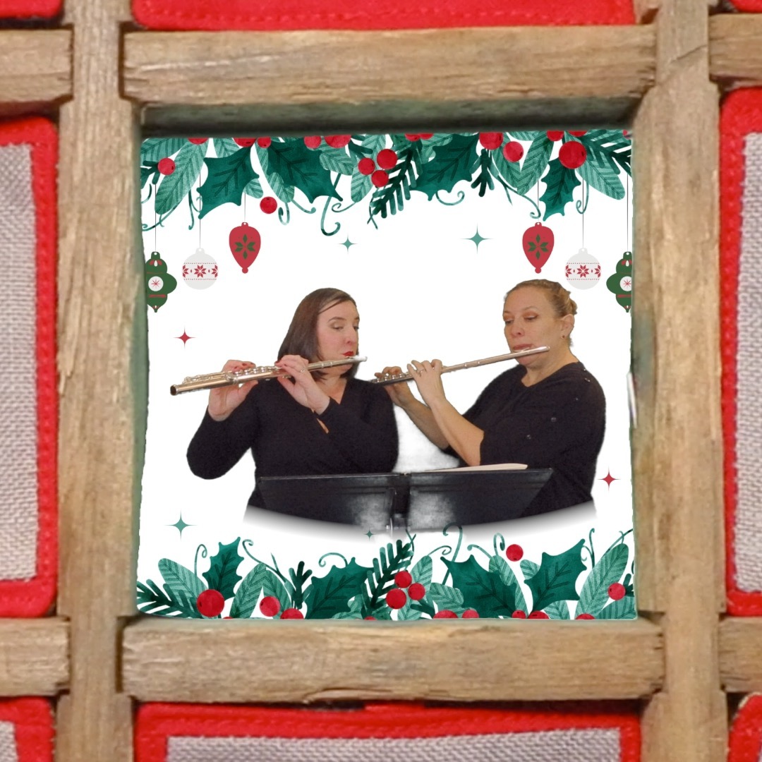 Thank you so much for following along with this year's advent calendar! With a little help from our buddy Bach, we wish you a very merry Christmas!
#jollyfluteadvent2024 #jollyflute
#tistheseasonforjollyflute #jollyjonesduo#christmas
#christmasmusic #adventcalendar #flute #flûte#flauto
#flöte #flautista #jolly #altoflute #piccolo#fluteplayer
#flutetrio #flutist #flautist #fluteduet#flutequartet
#flutechoir #bassflute #fluteteacher#flutelessons
#wearevqpowell #flutelessonsredmond