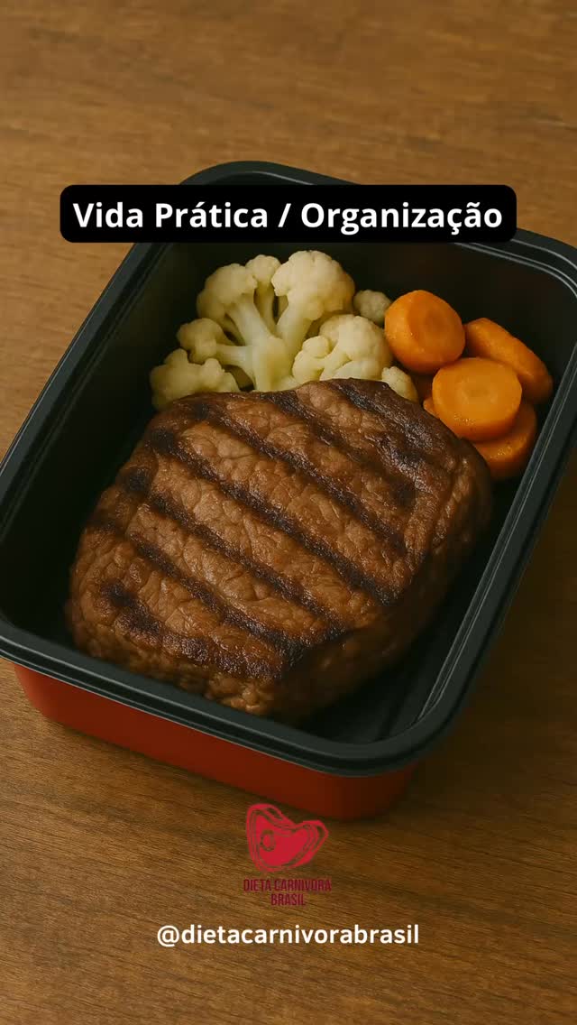 Um pedaço de carne resolve tudo. Simples assim. 📦🥩
📲 Para mais dicas, siga @dietacarnivorabrasil e consulte a nutricionista Tania Alves do @nutridados para um acompanhamento personalizado! 👩⚕️🥩
#RotinaCarnívora #PraticidadeNaComida #SemMimimi #ComidaDeVerdade
