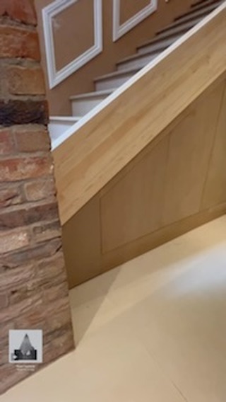 Maximize every inch of your home with our custom-built under-stairs storage, crafted to fit seamlessly even into the most unique spaces. Designed and installed to perfection. ✨
#BespokeStorage #UnderStairsStorage #HomeOrganization #InteriorDesignInspo #CustomFurniture #SmartStorage #HomeImprovement #SpaceSaver #FunctionalDesign #MadeToMeasure #InteriorGoals #StorageSolutions #LuxuryInteriors