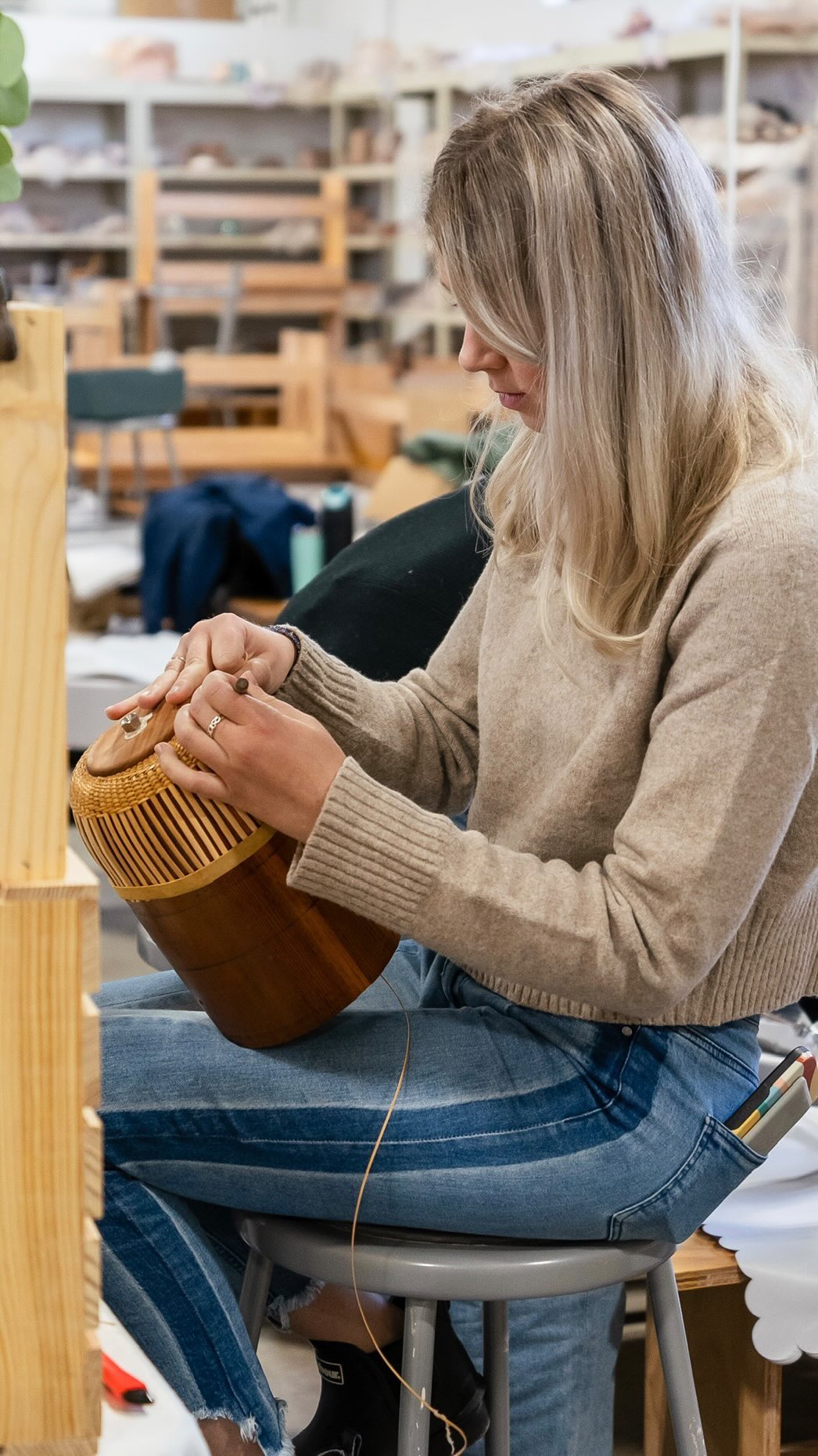 Saw this reel template and thought it was fitting given I've been quiet on here lately! Still busy making, but at a slower pace than the holidays. Excited to share some new designs with you soon!
Thank you @indigofirestudio for hosting (and capturing) such awesome studio sales last year.