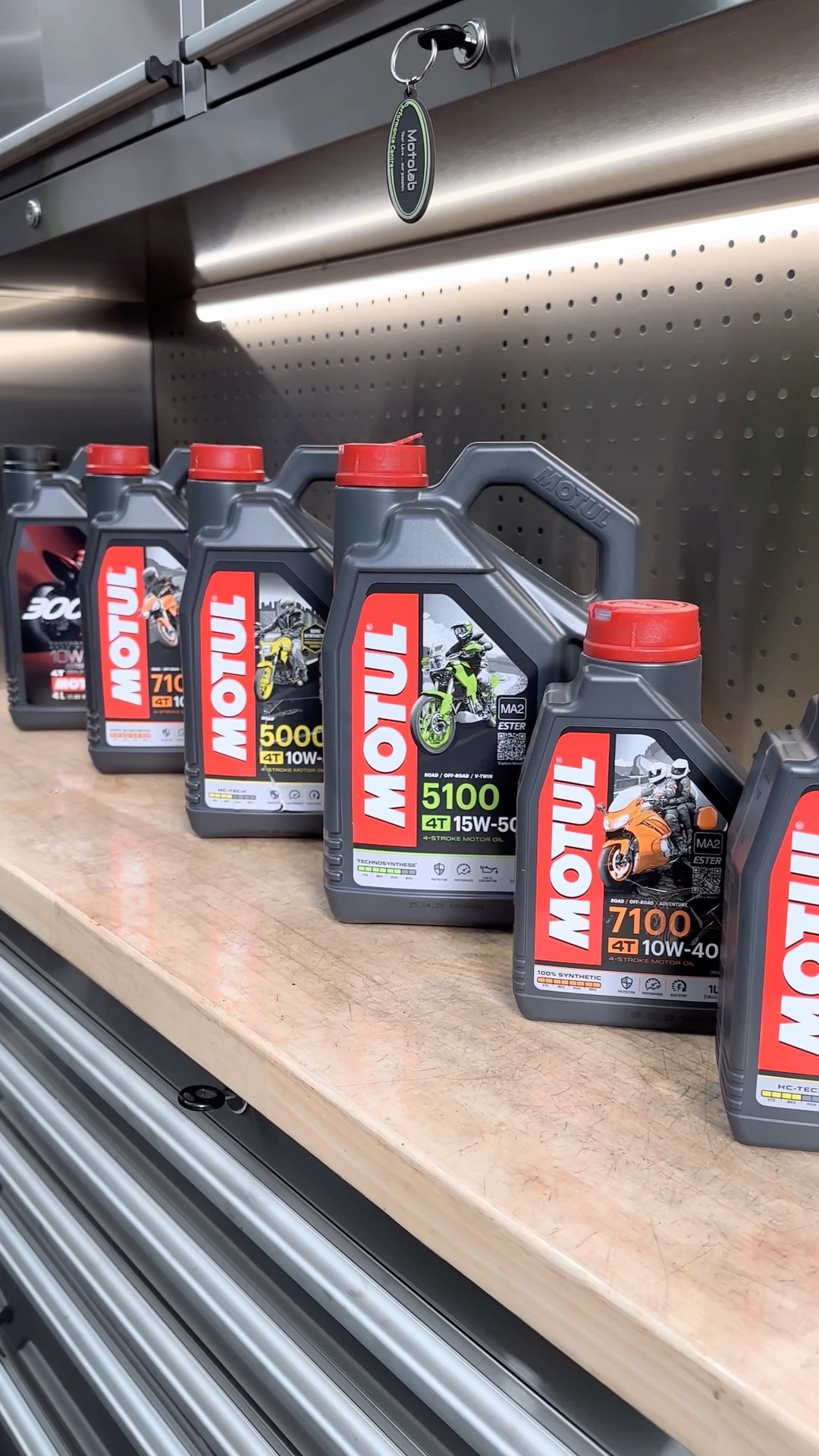 🏍️ When it comes to motorcycle maintenance, nothing beats the quality and performance of Motul products. We at Motolab know the importance of using trusted brands for your cherished bikes. That's why we choose Motul - a name synonymous with excellence in the world of motorcycle care. Elevate your riding experience with the best in the market. 🛢️💨 #Motul #TrustedByMotolab #QualityMatters #BikeCare