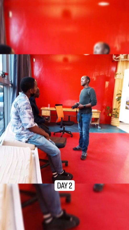 Day 2 of @iamalexkamau amazing debut #PhotographyExhibition | Today is a good day 😊🥂