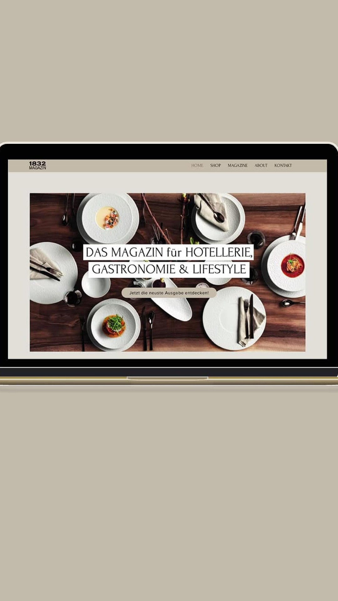 ✨ Neues Webdesign live! ✨
Werft einen Blick auf meine neueste Gestaltung für @magazin1832.de Was sagt ihr? 💻🎨
https://www.magazin-1832.de
#Webdesign #CreativeWork #UIUX #WebdesignLover #webdevelopment #nedorostangelina #designstudio #agentur #animationdesign #magazine #design #münchen #magazin1832.de