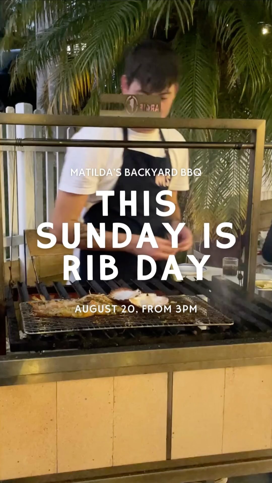 Smoky, sticky or both? On the menu this Sunday, August 20 from 3pm:
Tassie scallops, herb butter, pangrattato $5 each
QLD prawns, pancetta xo, puffed wild rice, pickled radish $18(3)
Smoked 1/2 rack of pork ribs with house slaw and corn. Your choice of:
House Texan bbq rub
Native pepperberry & davidson plum
Jamaican jerk rub $26
Chef selection of each, makes a full rack $33
Mint julep cocktail special $14
Dine in only, napkins aplenty!