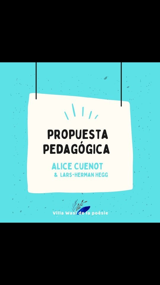 Action pédagogique dans le cadre de la résidence artistique de Lars-Herman Hegg et Alice Cuenot