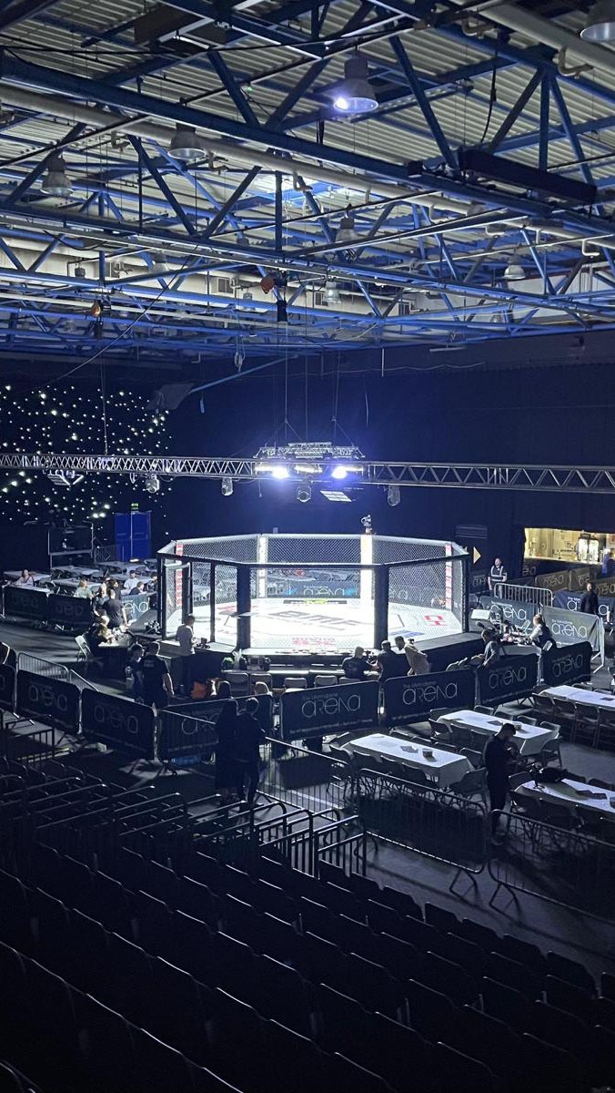 BMF MMA JULY 15/16TH ⠀
⠀
Great 2 day event by @bmfmmauk this weekend, happy to provide them with the rental of our 24FT MMA cage. ⠀
⠀
📸 @greenvisuals_