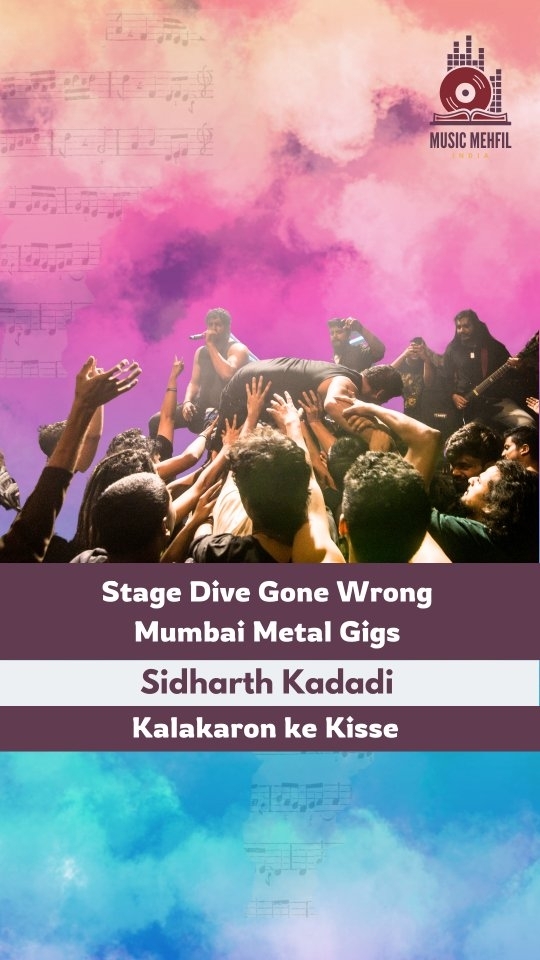 Stage dive gone wrong!
.
.
.
#storiesofmusic #musicmehfilanecdotes #musicmehfilindia #mmi #indianmetalscene #indianmetalheads #bluefrog #stagedivegonewrong #stagediveseries #storiesofindia #indianmusicindustry #kalakaronkekisse