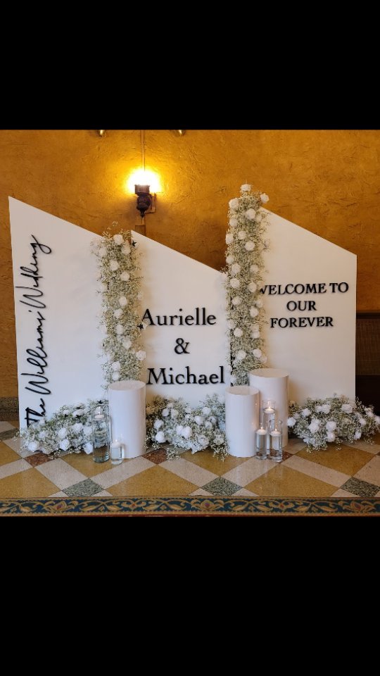 Loved how this 3D photo opp backdrop turned out. If it's a cool toy, take my money!! 🤣🤣
AOD: everything
#3Dbackdrop #weddingdecor #weddingsigns #weddingwelcomesign #welcomesign #foamlettering #foam #luxewedding #goodvibesonly