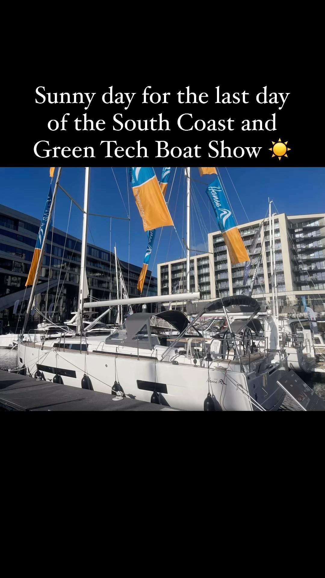 Early start to make the boats shining āļø #mdlboatshow #scgtbs24 #scgtbs24 @mdlmarinas #boatmaintenance #boatvaleting #southamptonuk #southcoastboatshow