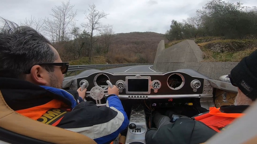 Mountain testing ;) (sorry for the windnoise) ! #corbellati #missile #corbellatimissile #barchetta #coupe #targa #weapon #hypercar #hypercars #supercar #supercars #luxury #luxurycars #jewelry #handmade #fast #fastestcarsintheworld #records #record #unique #billet #machined #cnc #carbonfiber #becauseracecar #custom #custommade #construction #work #heavyequipment