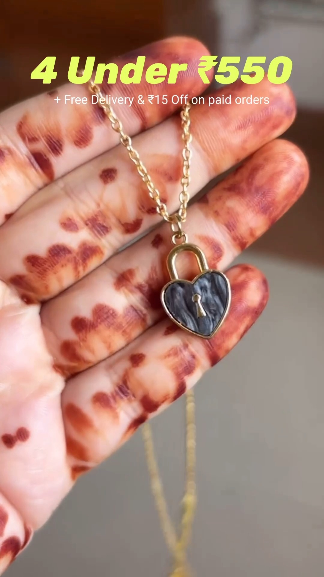 BUY 4 UNDER ₹550 on our website FOR LIMITED PERIOD 😱 Even on enamel collection
✅ Sale Starting From ₹99 On Our Website
✅ No Coupon Code Required
✅ Free Delivery Just Above ₹298! 😱
✅ Cod Available 😱
➡️ Our Daily Wear Jewellery Pieces Are Meant For Both Men & Women
✨❤️🤌🏻
Where To Shop?
📸 Shop At https://simplygorgeous.in/collections/buy-4-under-550
Jewellery | Anti-tarnish | Small Business Finds | Pendant With Chain Necklaces | Simply Gorgeous India | Etsy Shop | Vintage Accessories | Gold Pendant Necklaces | Men Jewellery | Men Rings | Men Fashion | Men Style | Ootd | Outfit Check | Styling Ideas | Pinterest Styling | Silver Jewellery | Fashion Accessories | Meesho Finds | What To Shop | Jewellery Aesthetics | Small Business | Grunge Style | Soft Grunge | Men | Men Bloggers | Korean Fashion | Kdrama | Kpop | K-pop Fashion | Fashion Accessory | Fashion Trends | Gitf Ideas For Him | Gift Ideas For Her | Gifts | Valentine's Day Gifts | Gifting | Gen Z Fashion | Gen Z Style | Gen Z | Gifting ideas for girlfriends | love | relationship | couple gifts