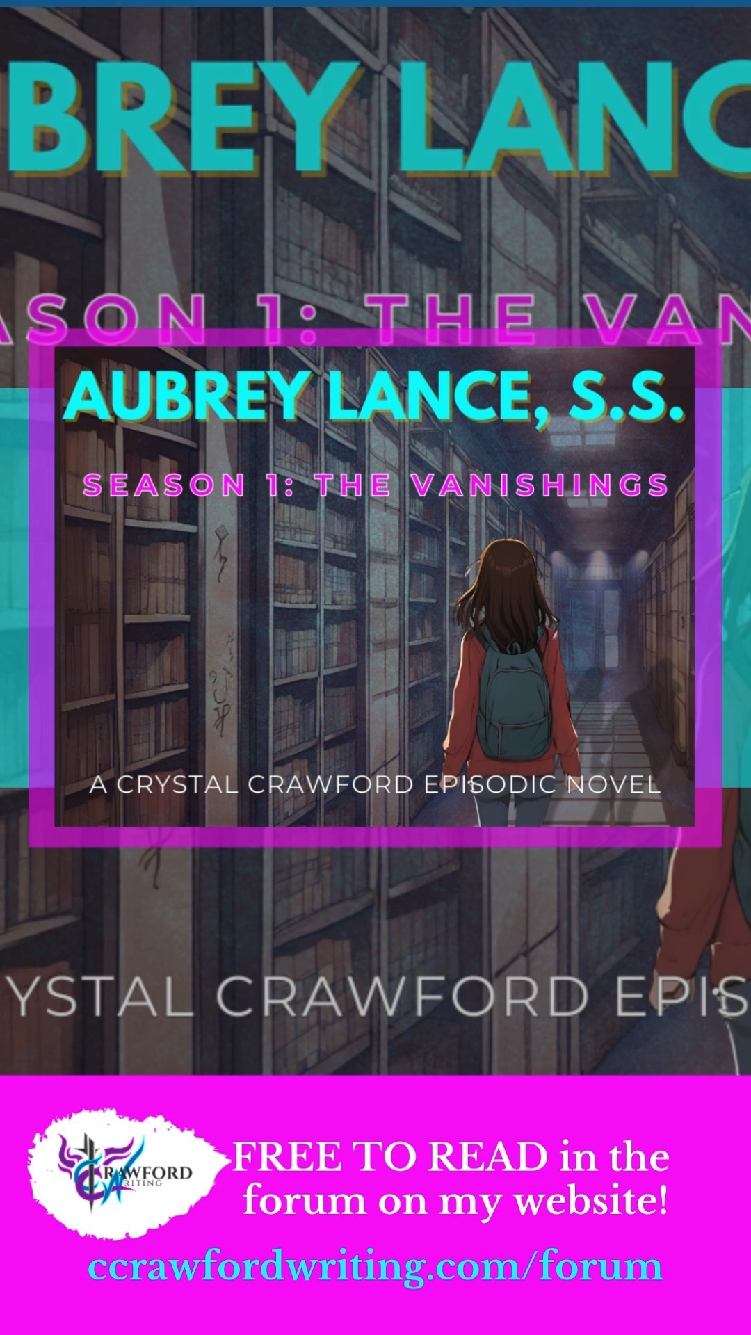 If you love young adult mystery, MAGIC (this is a fantasy-mystery!), puzzles, twists, sweet moments, tight-knit families, and strong friendships, you'll love my new serial, Aubrey Lance, S.S. (Supernatural Sleuth)!
Read Aubrey Lance, S.S. -- Season 1: The Vanishings, for FREE on my website! New episodes post daily Monday-Saturday until the story is completed.
Link in bio!