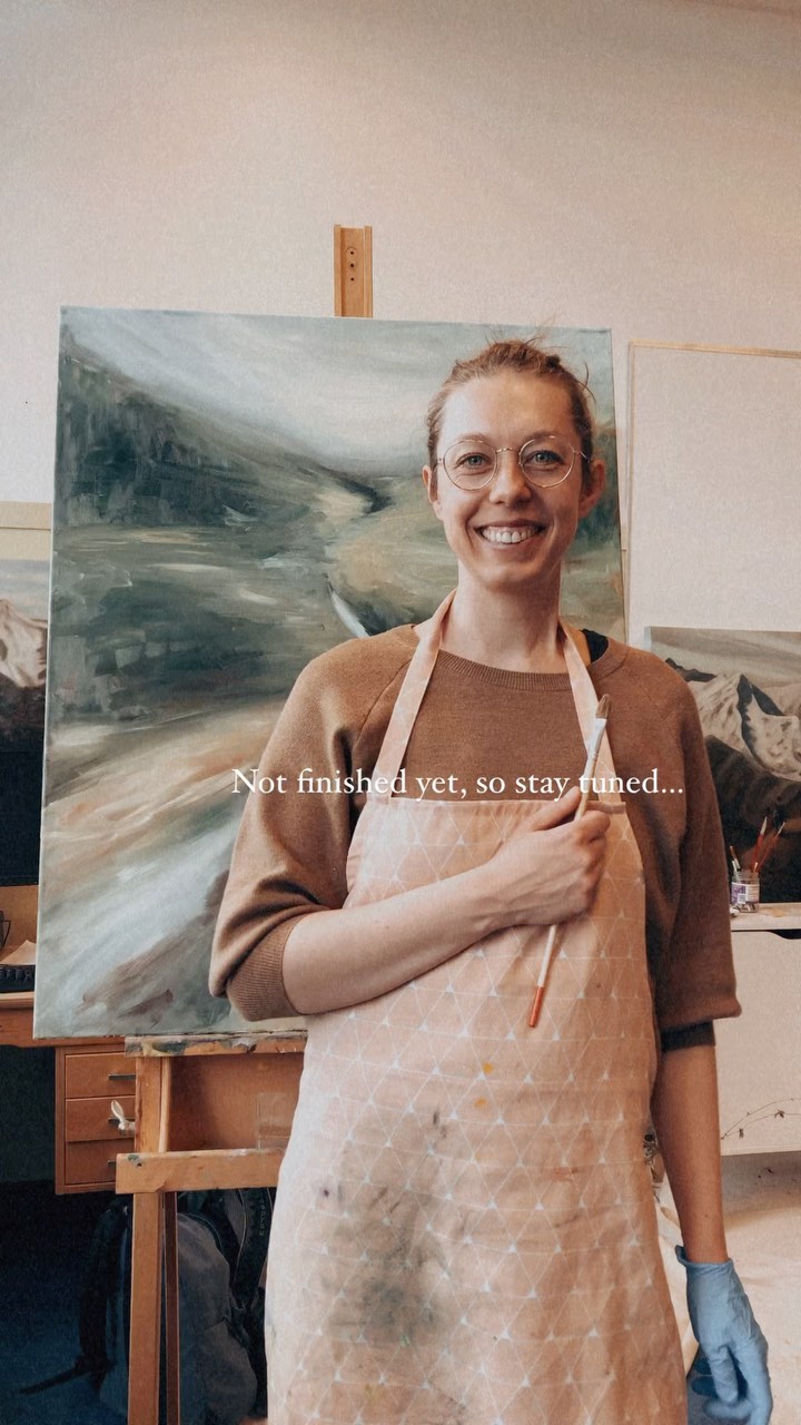 Hi! Come and take a look in the beginning of a new painting ✨.
#paintingprocess #howtopaint #paintinglandscape #oilpainting #oilpaintingprocess