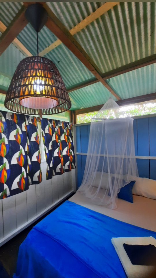 Casa azul listo para recibir los artistas en residencia🐦 🖌