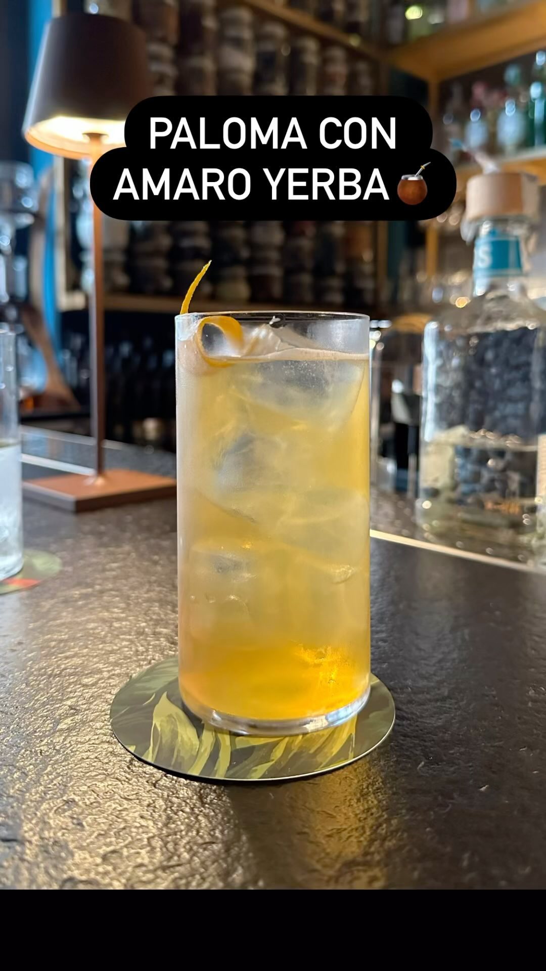 Paloma cocktail a base di Amaro Yerba, creato per noi da @desco.forli. Curiosi di provarlo?
#amaro #amaroitaliano #mixology #cocktails #yerbamate #amaroyerba