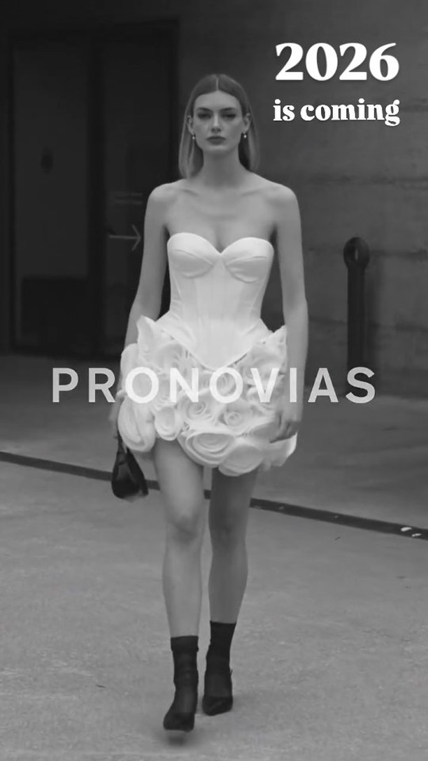 The 2026 @pronovias collection in coming...