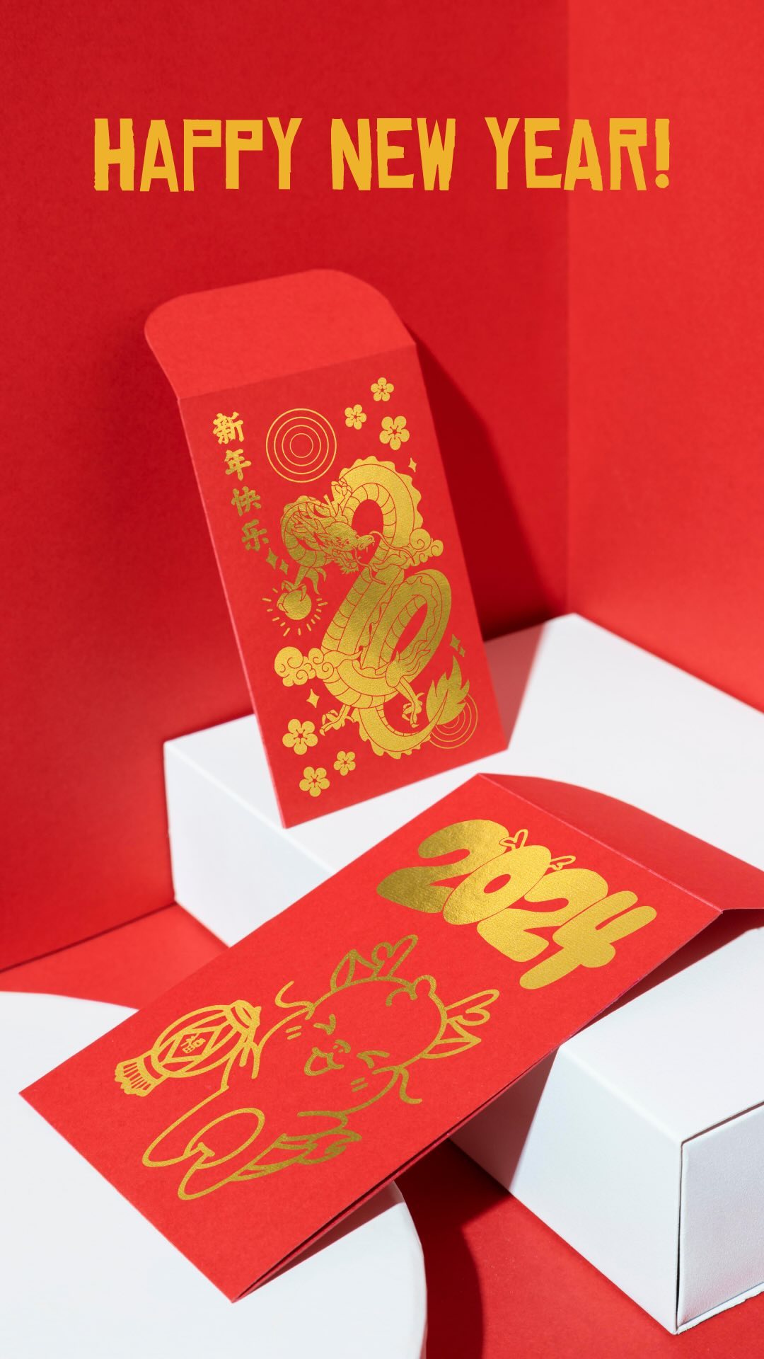 Happy new year!!! 🐉 In honor of the year of the dragon, I’ve designed custom red envelopes!
If anybody knows how I can make these in real life please help 😭 I’ve tried multiple things without using a printer (my printer is broken and not laser), and the foiling hasn’t been working.
#lunarnewyear #cny #graphicdesign #mockups #redenvelopes #customs #print #printdesign