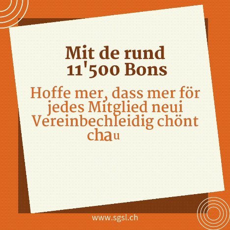 Lieber spot als nie.... MER SÄGE FO ❤️ DANKESCHÖN FÖRS BONS SAMMLE! ❤️