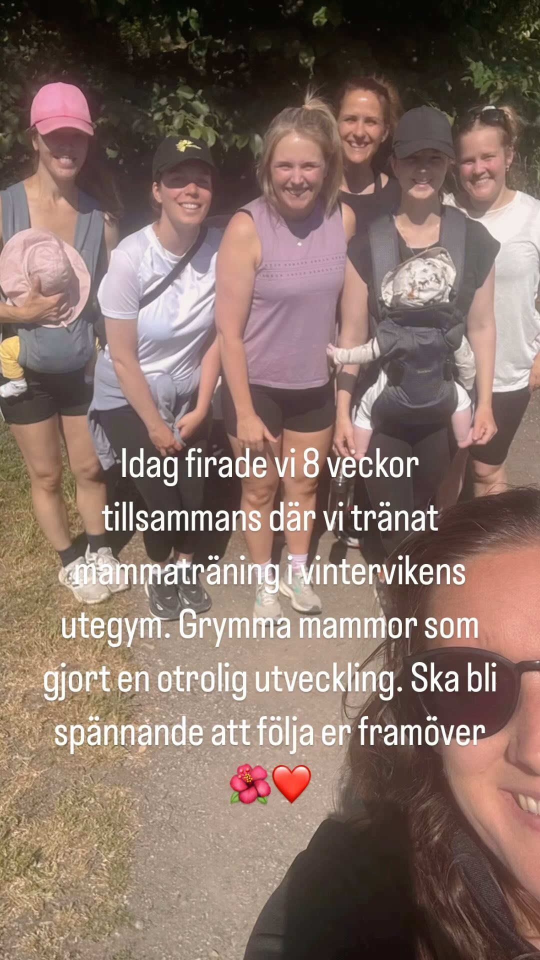Mammaträning utomhus vintervikens utegym
Igår firade vi 8 veckor mammaträning tillsammans med en utveckling som är fantastisk att se. Dessa mammor har dedikerat gjort övningar mellan passen och varit öppna och förstå sina egna kroppar och hur de ska bygga inifrån och ut.
#mammaträning #träningeftergraviditet #träningefterförlossning #personligträning #gruppträning #personligtränare #mammaträninggröndal #mammaträningvinterviken #mammaträningekensberg #mammaträningliljeholmen