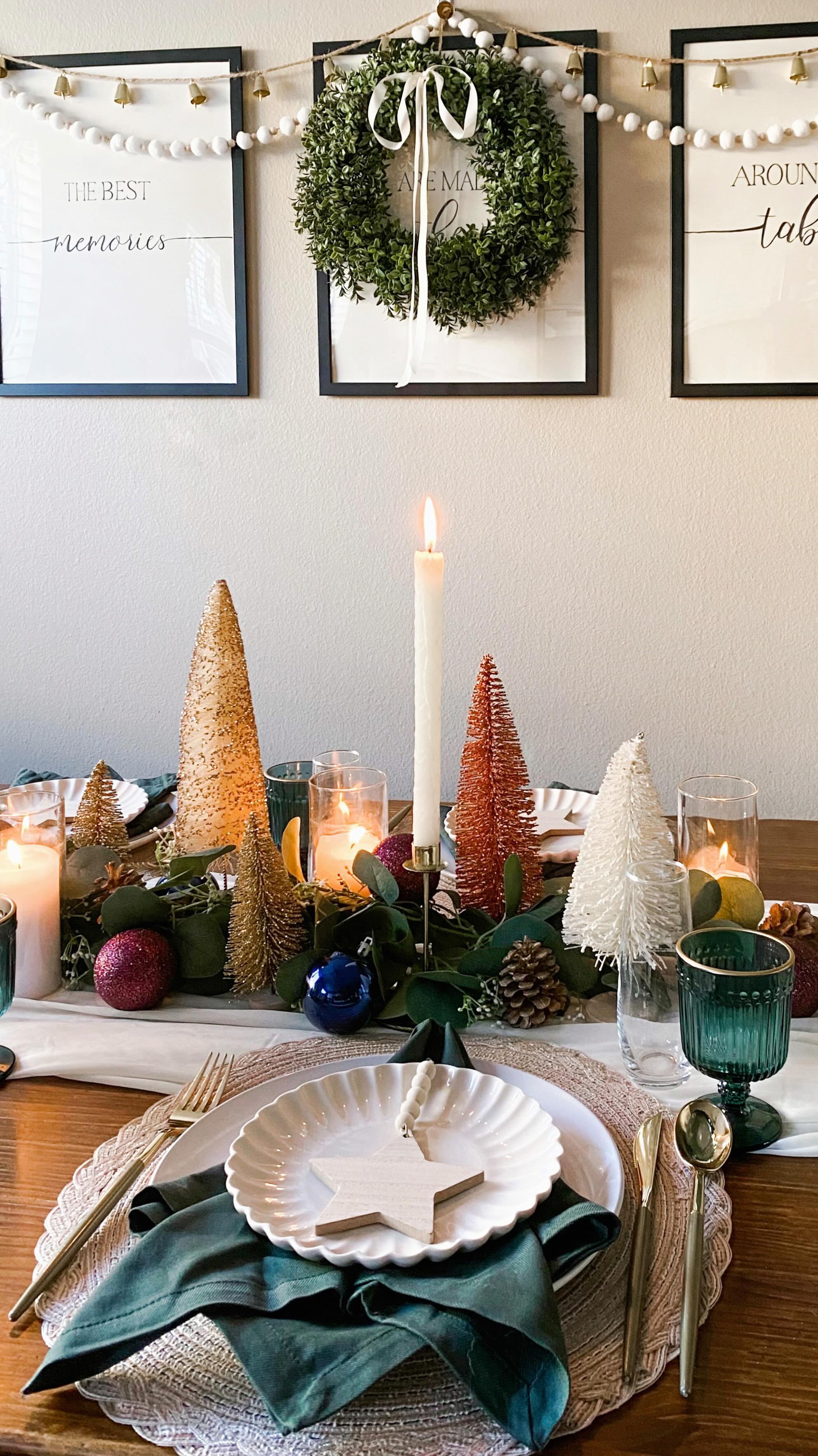 A table fit for a feast with the ones you love!
Christmas dinner taste a little bit more delicious when the table is pretty ✨
#christmastime #christmastable #holidaytablescape #christmasevedinner #christmasdinnertable #christmasfeast #hostesswiththemostess