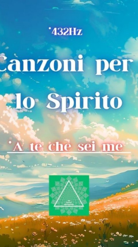 Video completo nel mio canale su YouTube, cerca "percorso armonico" appena entri.
Grazie 😊
In questo periodo scrivo canzoni.
Non sono canzoni per intrattenere
ne per esibire talento vocale
nemmeno per esprimere disagio
o seguire una moda specifica.
Sono canzoni per lo Spirito,
hanno parole che si leggono in molti modi diversi.
#musicaspirituale #consapevolezzadelsé #canzonioriginali #musica432hz #432hz☄ #consapevolezzainteriore #meditazionemusicale #musicayoga #poesiamusicale