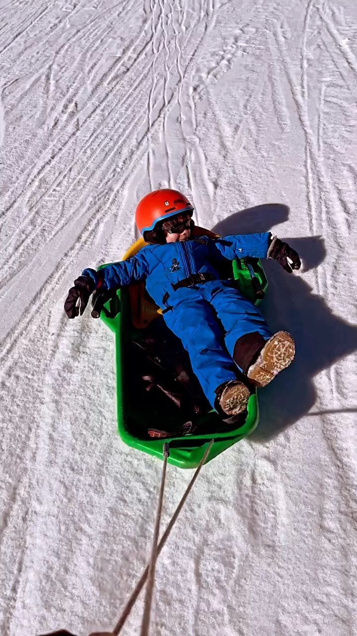 How our guests feel when we pick them up after a day on the slope #chaletmenor #meribel