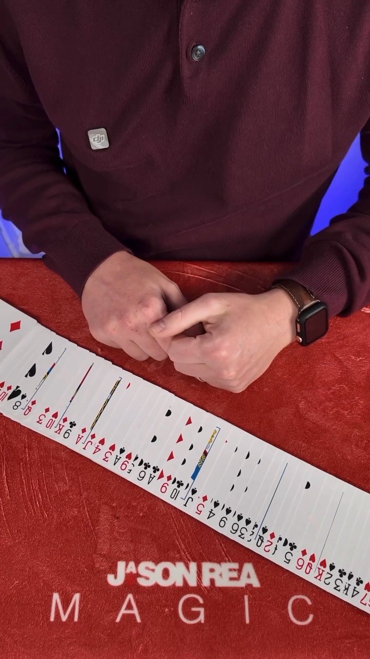 Wednesday morning card trick? Oh go on then..