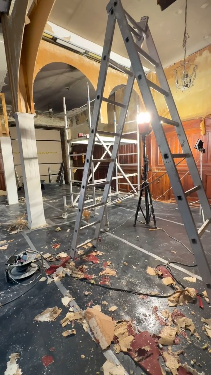 We’re rebuilding the back and open in the front!