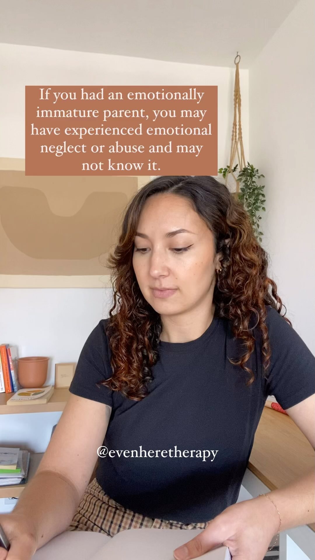 If you grew up with an emotionally immature parent, you may not have been supported emotionally. In fact, your parent may not have been an emotionally safe person for you.