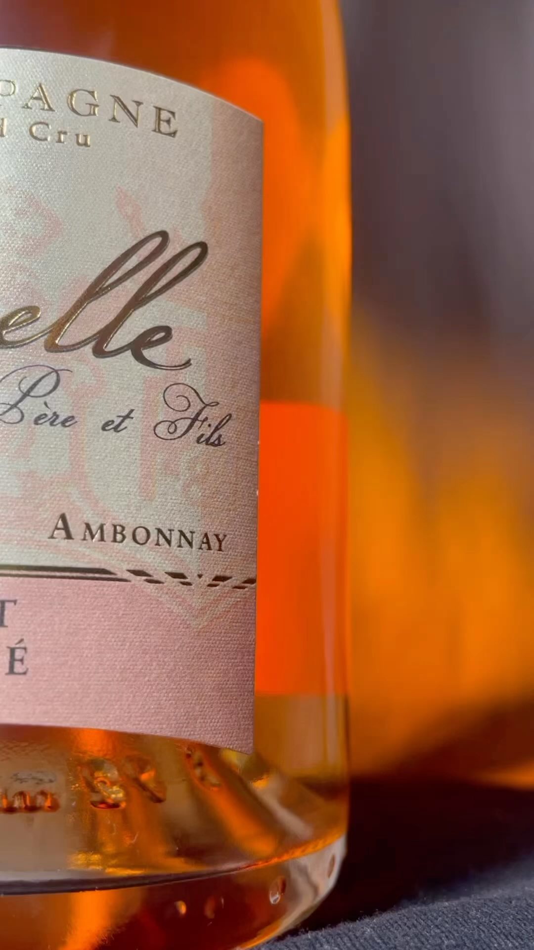 Champagne Payelle Rosé #champagne #champagnepayelle #grandcru #vineyards