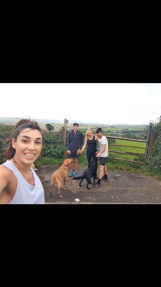 Up and out on a Sunday morning with my buddies and fury friends... feels good! Some nice elevations and great views. 3,2,1 😀....⛰️🏃🏻♀️🏃🏿♂️🐕
#trailrunning #feelinggoodtoday