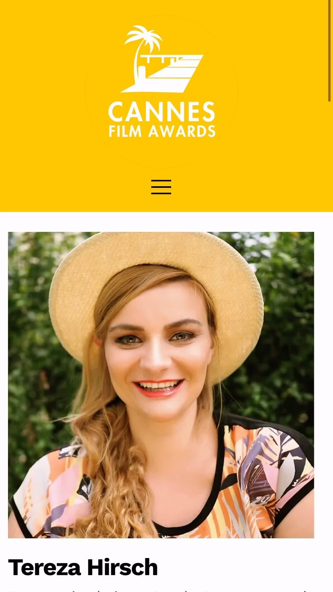 Thank you @cannesfilmawards for this interview and for selecting ‘Your Move My Lady (Partie)’ as a finalist at the Cannes Film Awards! 🎬 Link in bio for the whole interview:)
.
.
.
.
.
.
.
.
.
.
.
.
.
.
.
.
.
.
#Interview #CannesFilmAwards #YourMoveMyLady #FilmFestival #Gratitude #FilmFinalist #czechfilmmaker #femalefilmmakers #filmawards