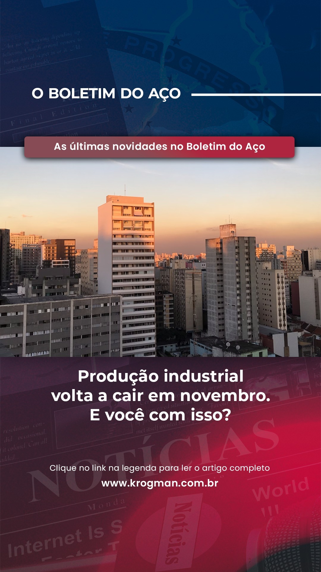 O Boletim do Aço — Produção industrial volta a cair em novembro. E você com isso?
A produção industrial no Brasil caiu 0,6% em novembro ante outubro, conforme mostrou a Pesquisa Industrial Mensal – Produção Física (PIM-PF).
O indicador foi apresentado pelo Instituto Brasileiro de Geografia e Estatística (IBGE) nesta quarta-feira (8).
Este é o segundo mês de queda, período em que a indústria acumulou perda de 0,8%.
O número veio acima da mediana das previsões de 24 instituições financeiras e consultorias ouvidas pelo Valor Data, que apontavam para uma queda de 0,7%. O intervalo das estimativas ia de um recuo de 1,2% a um avanço de 0,1%.
Clique no link abaixo para ler o artigo completo do Valor Investe
https://valorinveste.globo.com/mercados/brasil-e-politica/noticia/2025/01/08/producao-industrial-volta-a-cair-em-novembro-e-voce-com-isso.ghtml
#OBoletimDoAço #AtualizaçõesDaIndústria #ProduçãoIndustrial #novembro
