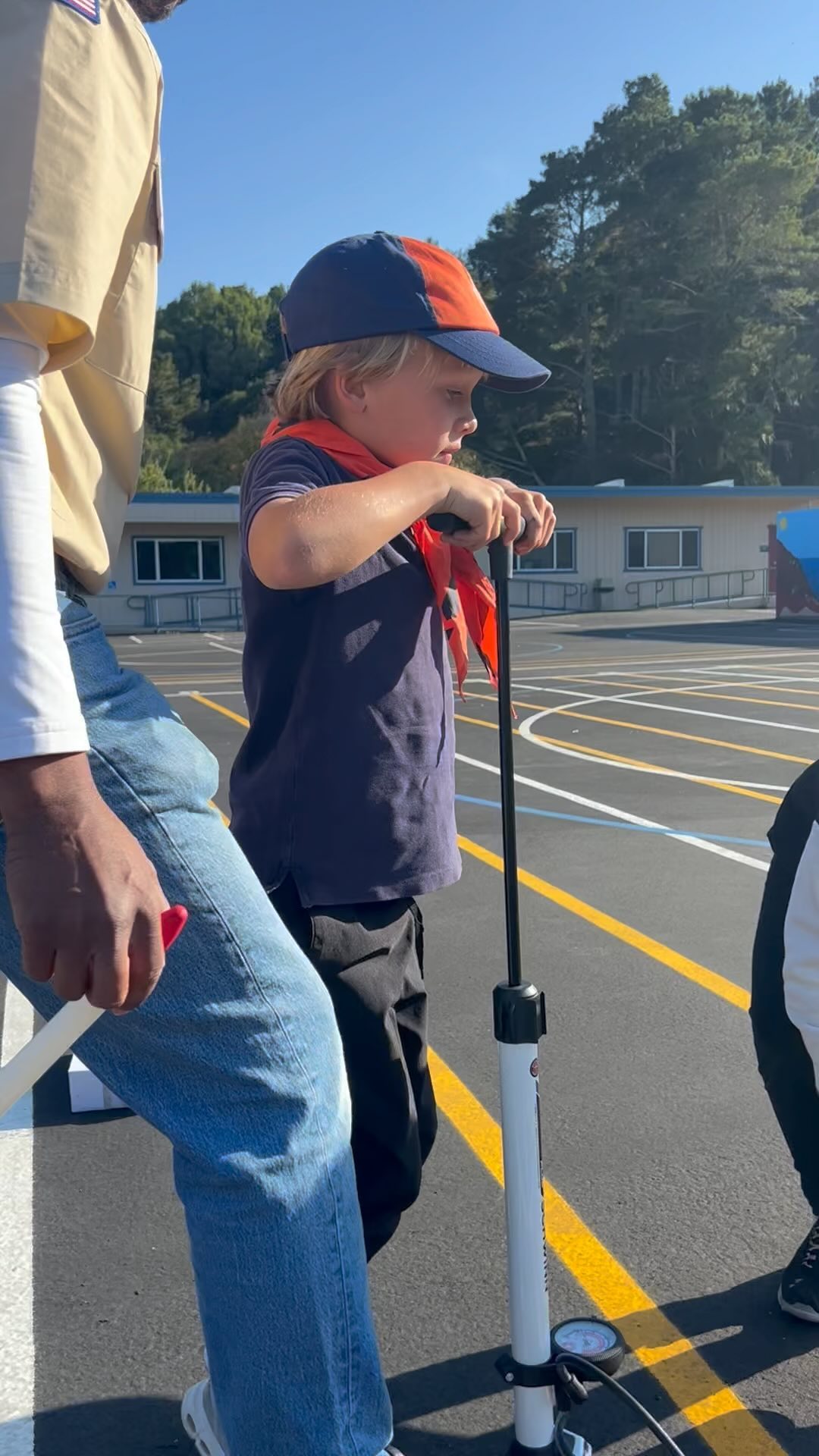 I think I can, I think I can ! #rocketlaunch2024 #pack33millvalley #cubscouts