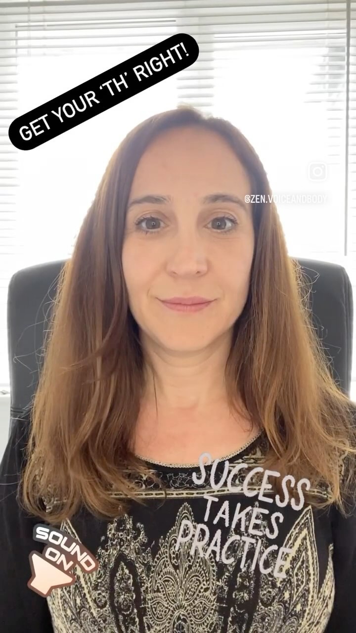 Here’s a reminder about the TH consonant! A useful step by step guide to pronouncing THs in the traditional standard English way - dental fricative! This is particularly important for actors when learning accents to make sure they get the right sound for the accent. If you usually speak the F/V substitutes or even S/Z instead of the traditional TH then you will need to adapt your habit for other accents that do the TH on the teeth. #accentadvice #thconsonant #dialectcoach #actorslife