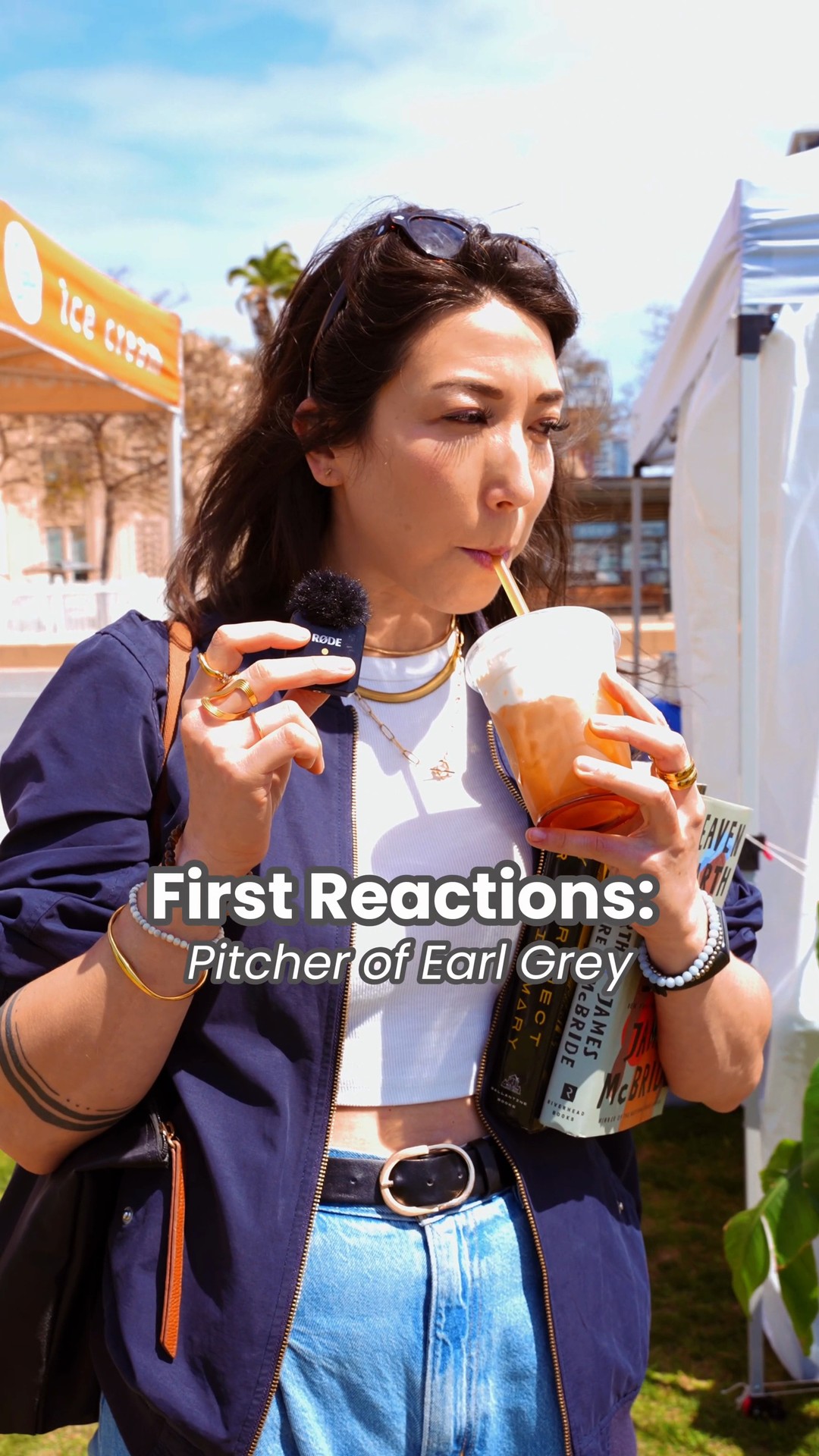 Some more fun first reactions to our drink - Pitcher of Earl Grey.
--
Sign up to our newsletter to be notified of our next pop-up event! We have an interchangeable menu so it will always be unique and custom to that event.
You'll never know what we'll be serving next.