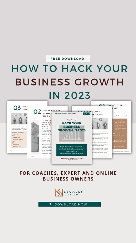 ⁉️Would you like to grow your business without exchanging time for money in 2023⁉️
As a business owner, your most important capital is time.
If you employ a business model that is based on you selling your time for money, you can never truly grow.
After all, there are only 24 hours a day, 7 days a week. That is constant. Your income is capped.
👉 If you want to grow in 2023, you need to shift your business to a model that is not tied to the number of hours in a day! If you cannot shift, then supplement your business with income from these activities.
So without further ado, here are the top 7 Business Trends you need to try in 2023
1️⃣ VIP Days
2️⃣ Workshops
3️⃣ Memberships
4️⃣ Subscriptions
5️⃣ Digital Courses
6️⃣ High Ticket Coaching
7️⃣ Certifications
The next question is, what do you need in your business to be able to take advantage of these trends?
Download the Legally Fluent®️ Yearly Review to find out. Link in the bio.
⁉️Which of these activities have you integrated in your business⁉️
Let me know 👇