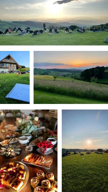 Kommenden Donnerstag wiederum 🌅🧘♂️❤️🙏🧘♀️in Fischbach bei @birchermichele - mit einer entspannenden Yogastunde zum Ferienbeginn 🙌
