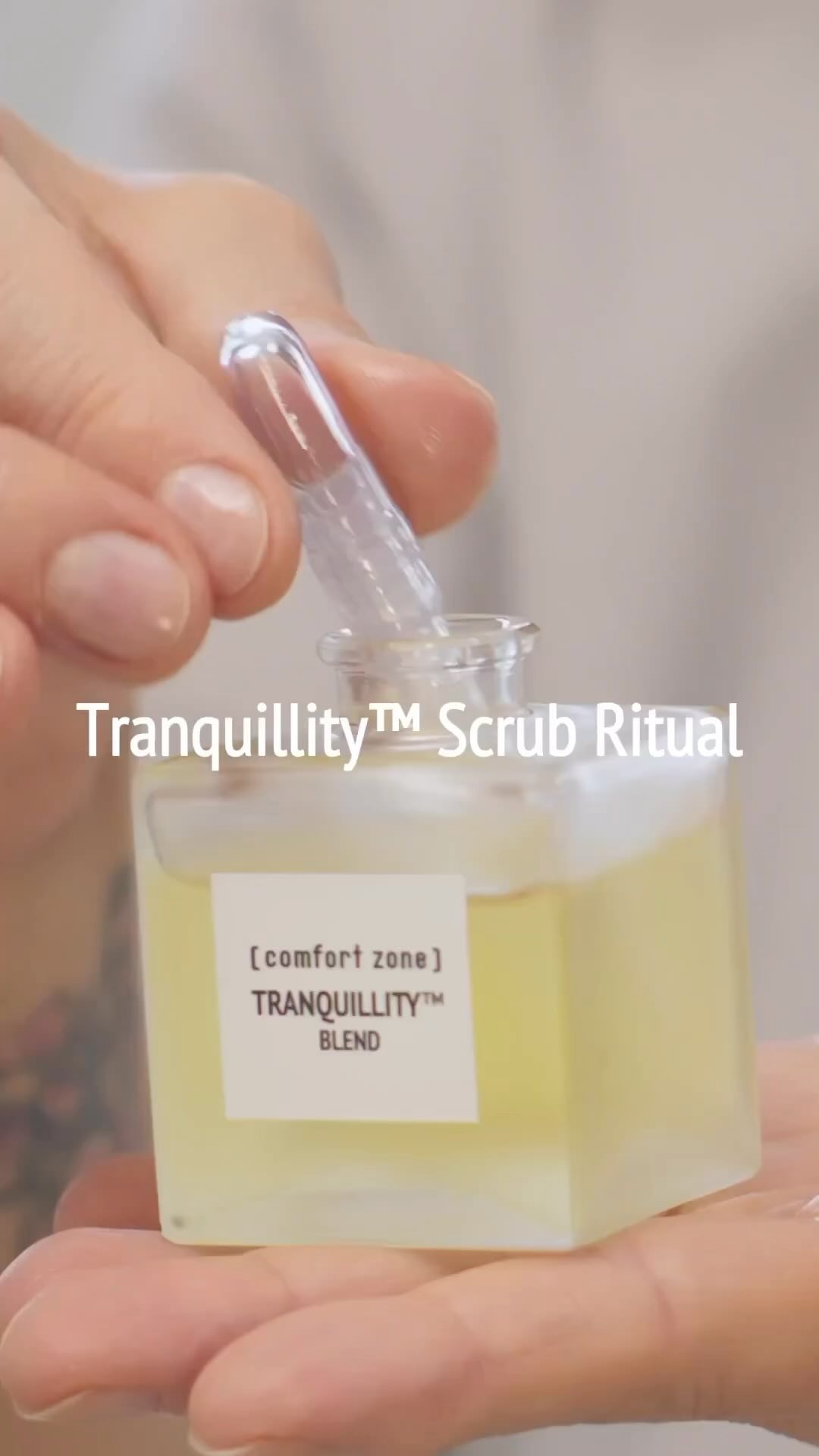 @comfortzone_ireland Embrace your skin & senses with Tranquillity™ Scrub Ritual * Rejuvenate your post-summer skin while embracing deep relaxation. Care-crafted to provide you with an intense well-being ritual, while eliminating impurities and negative energy.
Elevate your routine with Tranquillity™